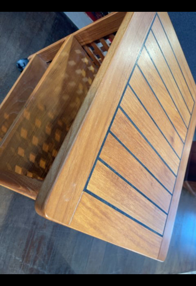 Sengeborde kirsebærtræ